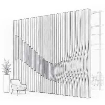 Parametric Blade Wall