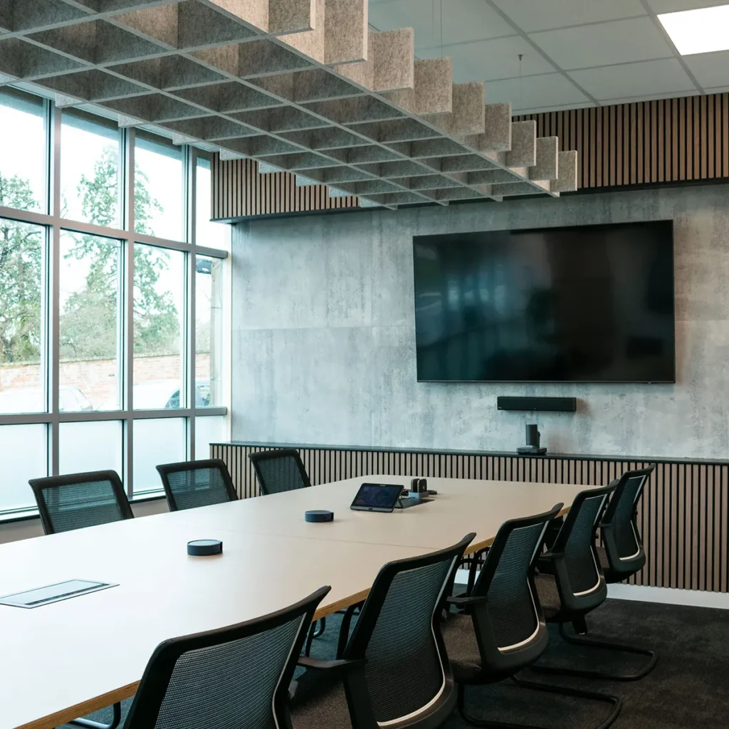 LunarFelt Acoustic Grid Ceiling Baffles