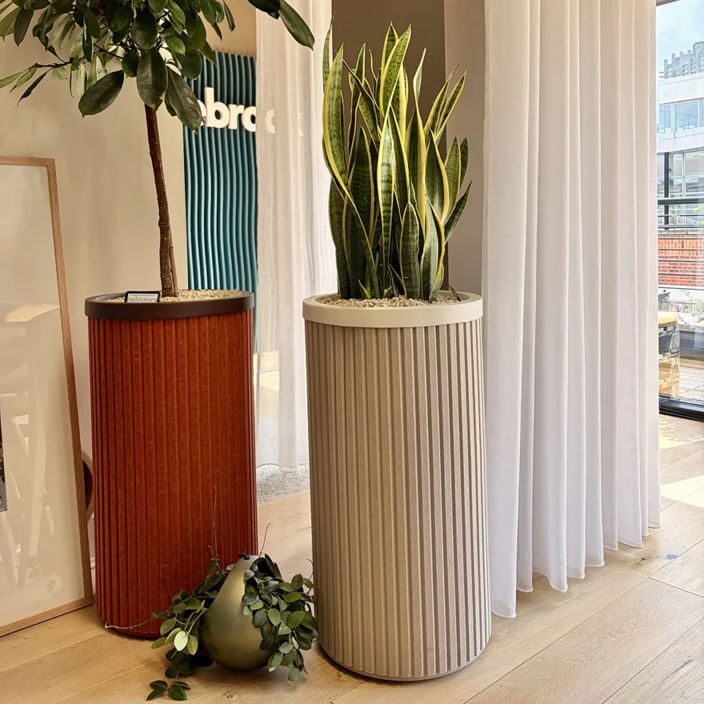 LunarFelt Acoustic Tall Planters