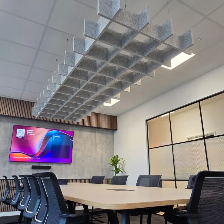 LunarFelt Grid Ceiling Baffles