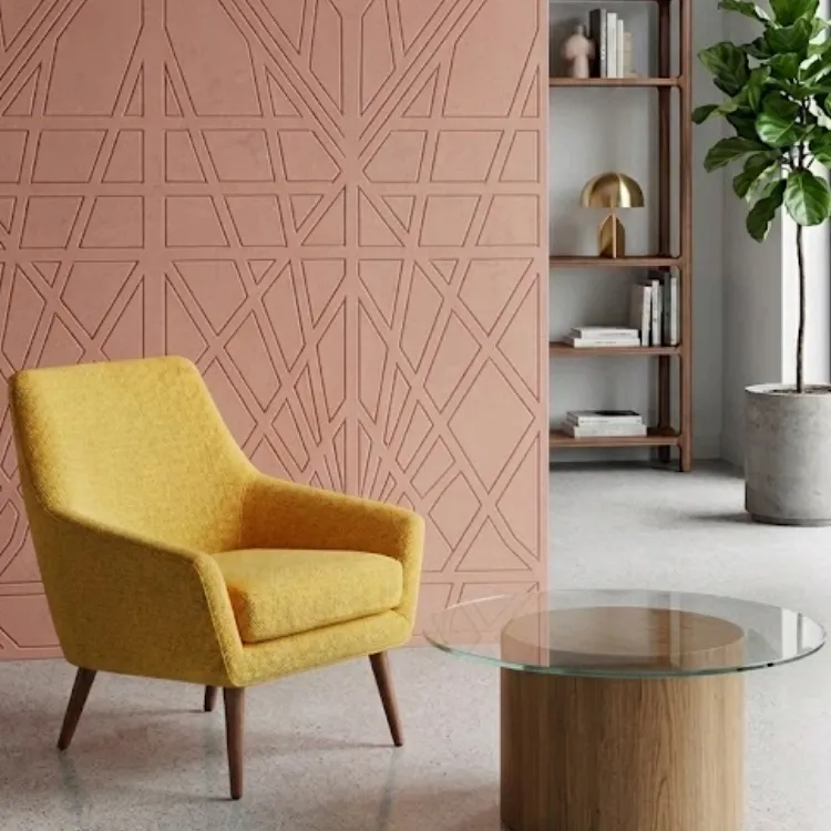 LunarFelt V-groove Wall Panel PRISM