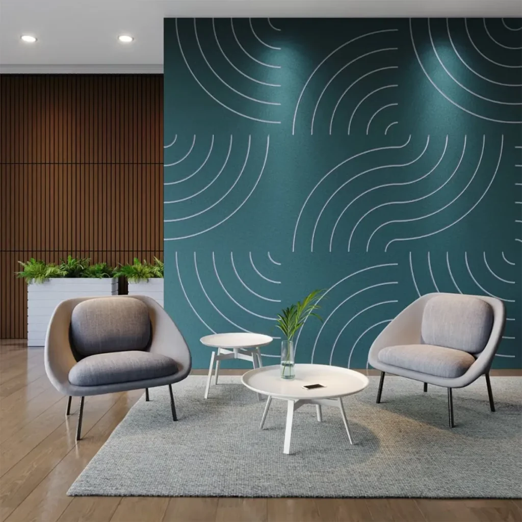 Top Printed Acoustic Panel Sound Deadening Felt Wall Panel